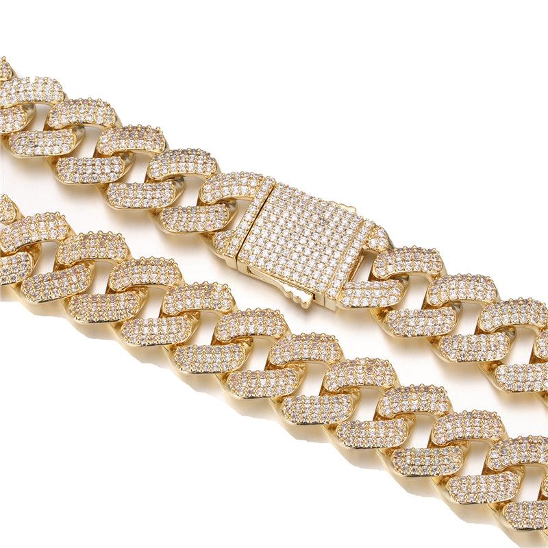 Authentic 20MM Iced Cuban Chain â€“ NO FUGAZI Londonâ€™s Firstrate Pukka Shine for Stunners