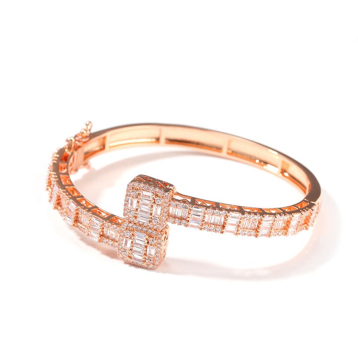 Hip Hop Diamond Watch Fashion Luxury Quartz Watches Stainless Steel Diamond Dial Iced Out Quartz Watch Men Jewelry