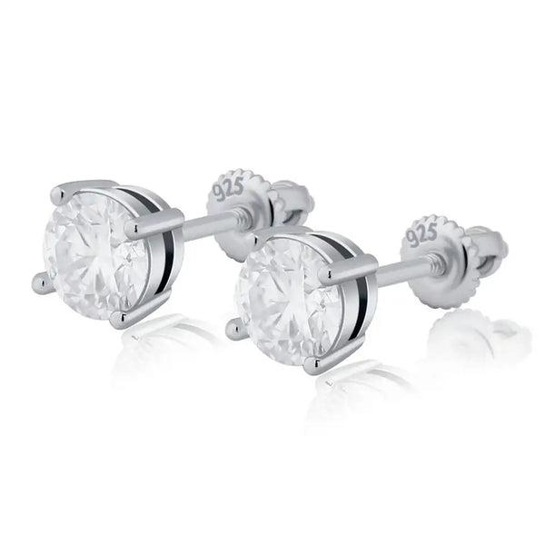 S925 STERLING SILVER STUDS