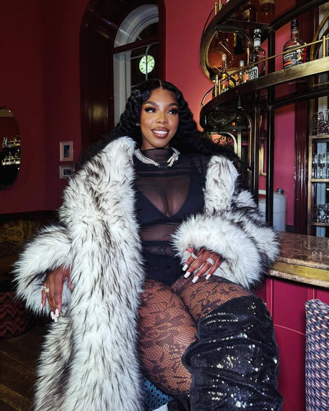 Grace Ajilore wearing NO FUGAZI