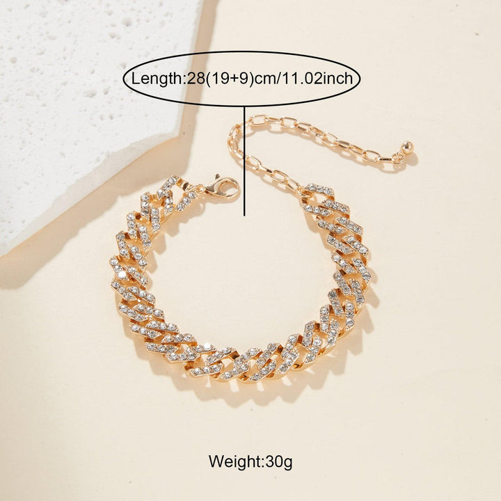Wholesale Hip Hop Alloy 18K Gold Plated Women Cute Foot Chain Anklets for Women Fashion Jewelry Anklets