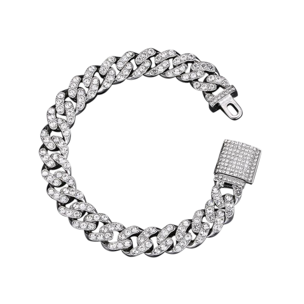 11MM ICED CUBAN PAVED BRACELET