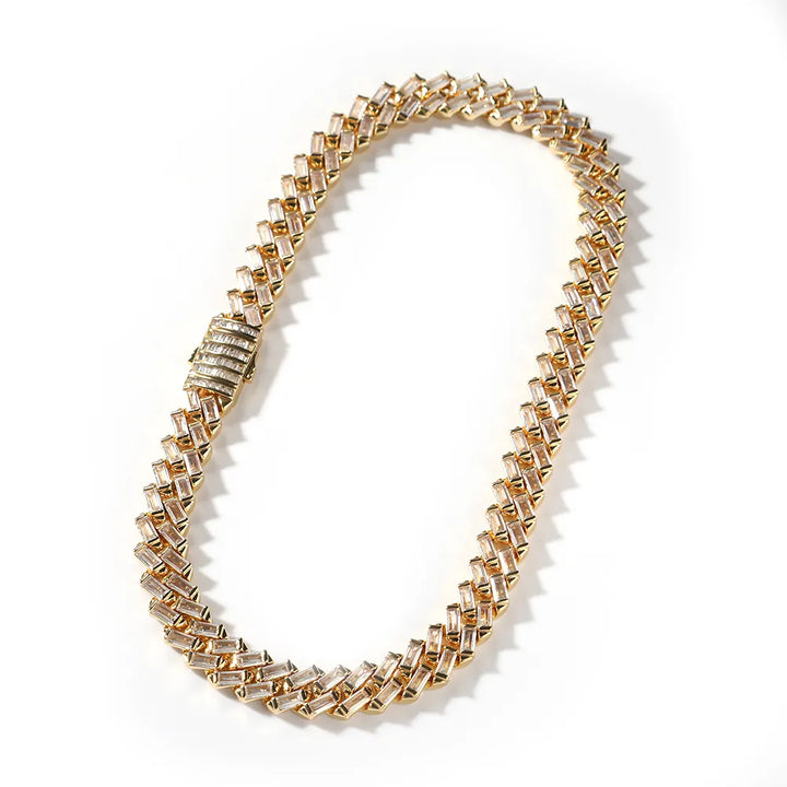 12MM CUBAN LINK BRACELET CZ - nofugazilondon