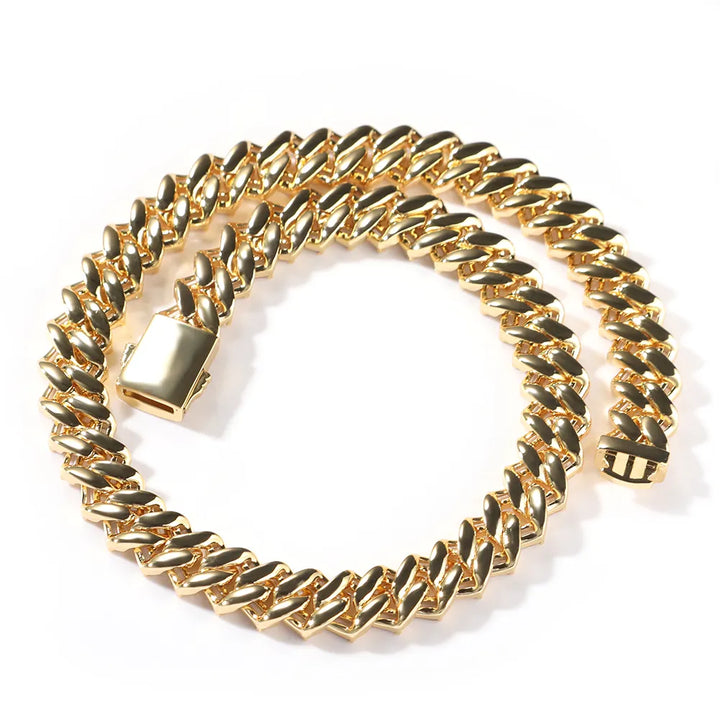 12MM CUBAN LINK BRACELET CZ - nofugazilondon