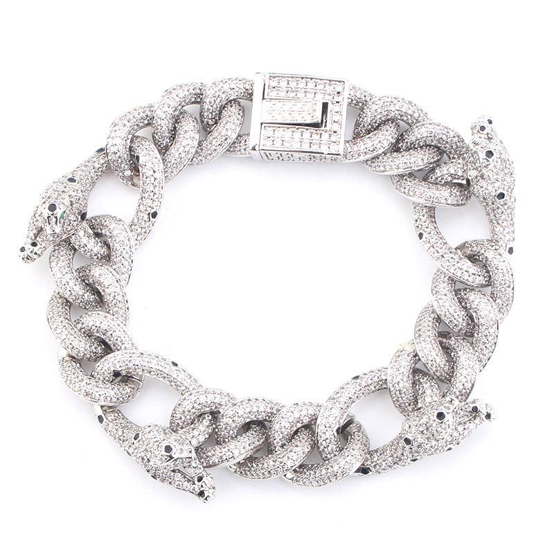 NO FUGAZI's Lavish 20MM Iced Cuban Link Braceletâ€“ Trill, Pure ...