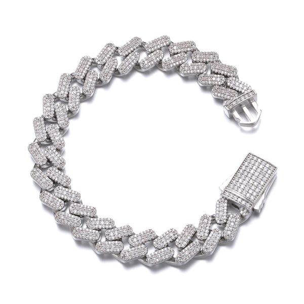 13MM ICED CUBAN BRACELET